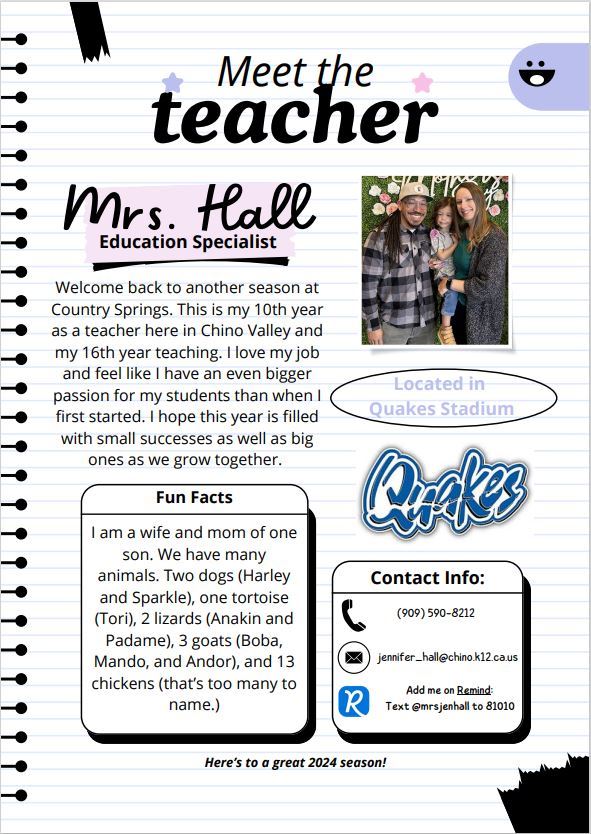 Meet Your Teacher